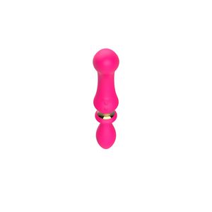 Baru isi ulang kepala ganda AV tongkat getar IPX6 tahan air 10 frekuensi silikon g-spot <span class=keywords><strong>Anal</strong></span> steker realistis pijat untuk - Product Image 5