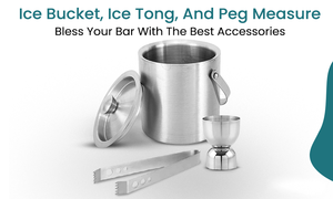 Cubo de Hielo Profesional de Acero Inoxidable con Doble Pared, V Tong & Peg – Uso Hotelero - Product Image 6