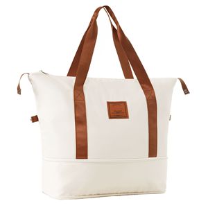 Set di Valigie Rigide in PP a 3 Pezzi Approvato dalle Compagnie Aeree 22x14x9 Bagaglio a Mano Leggero con Ruote 20 Pollici Crema - Product Image 4
