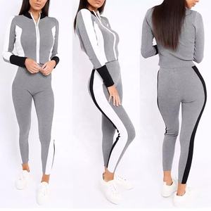 Conjunto Deportivo para Mujer, Estilo Moderno 2024, Manga Larga, Cintura Alta, Secado Rápido, Transpirable, para Entrenamiento Deportivo de Primavera - Product Image 2