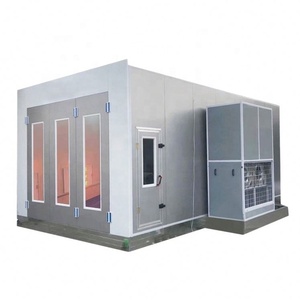 Cabine de pulvérisation de peinture diesel Cabine de pulvérisation Système d'éclairage à LED Filtre d'échappement Chauffage diesel - Product Image 6