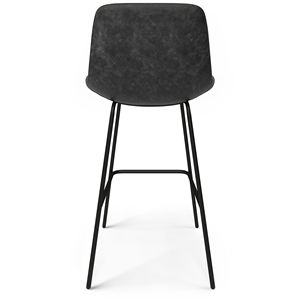 Jolie angosciata carboncino grigio sgabello da Bar Set di 2 - Product Image 4