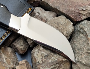 Cuchillo de caza profesional con hoja de acero inoxidable para equipo de supervivencia y actividades al aire libre - Product Image 5