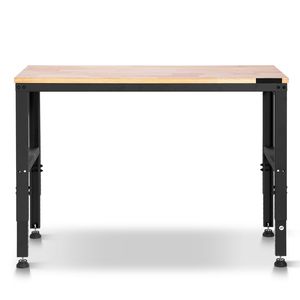 Banco da Lavoro Resistente con Capacità di 907 Kg, 48 x 20 Pollici, con Regolazione Altezza 72,4-97,5 cm per Uso in Garage - Product Image 1