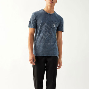 Vente en gros Nouveaux T-shirts pour hommes à effet délavé de haute qualité, faible MOQ, en polyester/coton respirant et écologique SPYTHER GEAR SPORT - Product Image 5