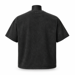Camiseta Gráfica Extra Grande con Lavado Ácido Personalizada para Hombre, 100% Algodón, Estilo Vintage, Streetwear, Marca Privada, Venta al Por Mayor - Product Image 2