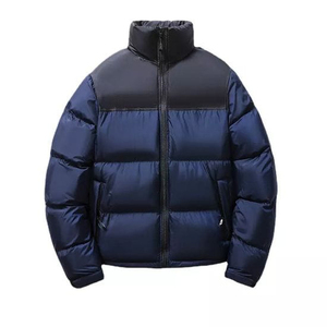 Wholesale Custom Men's Winter <b>Padded</b> Bubble <b>Jacket</b> Stand Collar Quilted Outdoor Puffer Formal Style <b>Waterproof</b> - Product Image 4