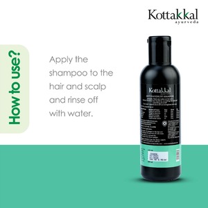 Shampoo antipelliculaire ayurvédique Kottakkal, soin du cuir chevelu à base de plantes, traitement capillaire - Product Image 5