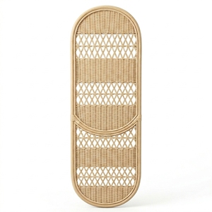 Nuevo Panel Decorativo de Pared de Ratán Minimalista Moderno al por Mayor, Cabecero Tejido, Separador de Ambientes, Estilo Boho Chic, Lujo para Bodas, Decoración Interior del Hogar - Product Image 1