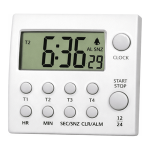 Minuteur numérique 4 canaux LCD, compte à rebours/compte à rebours, alarme portable mini pour laboratoire - Product Image 3