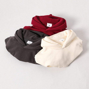 Sudadera con Capucha Personalizable OEM ODM para Hombre, 280-500GSM, Algodón French Terry, Color Sólido, Informal, con Bolsillo - Product Image 1