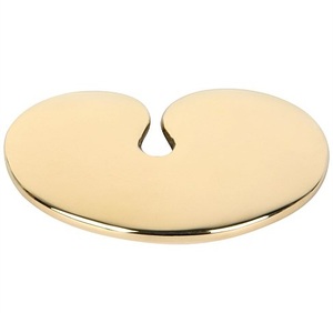 Royal Harmony Brass <b>Coaster</b> Set Handcrafted Premium Artistic <b>Drink</b> <b>Coasters</b> Heat Resistant Table Protector Luxury Gift - Product Image 2