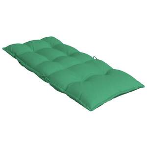 Ensemble de 4 coussins de chaise d'extérieur verts à dossier haut - Product Image 5