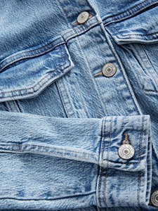Veste en jean vintage pour femme 2026 – Qualité supérieure, respirante, services OEM, logo personnalisé imprimé, prix raisonnable, finition délavée exceptionnelle - Product Image 2