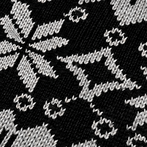 Suéter Gris para Hombre, Diseño Fair Isle, Jacquard con Copos de Nieve Nórdicos, Cuello Alto, Manga Larga, Estilo Casual Otoñal, 12GG, Venta al Por Mayor - Product Image 5
