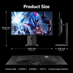 Moniteur de jeu pour ordinateur Koorui S2721XO <span class=keywords><strong>27</strong></span> <span class=keywords><strong>pouces</strong></span> <span class=keywords><strong>OLED</strong></span> 2K 240Hz Nouvelle arrivée - Product Image 6