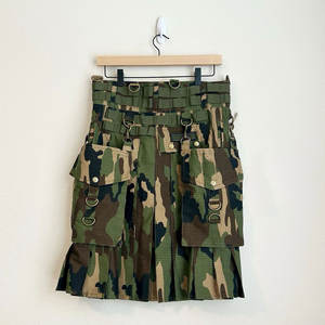 Nouveau Kilt Tactique Utilitaire pour Homme, Motif Camouflage Woodland, Tissu Coton Durable, Multiples Poches 2026 - Product Image 2