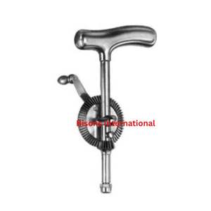 BISONS - Taladro Manual de Acero Inoxidable para Huesos, Herramienta Quirúrgica Ortopédica, Certificado CE, Estándar ISO13485 - Product Image 2