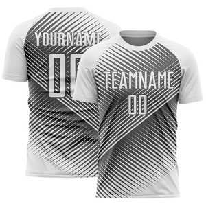 Top Trending Sublimated Soccer Uniform Set Unisex Short Sleeve Polyester Athletic Fit All Seasons Teamwear Soccer Set - Product Image 2