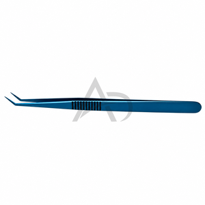 Pince à épiler pour extensions de cils en acier inoxydable avec pointe en fibre, prise en main solide, légère, impression de logo personnalisée, pince à épiler professionnelle pour cils - Product Image 6