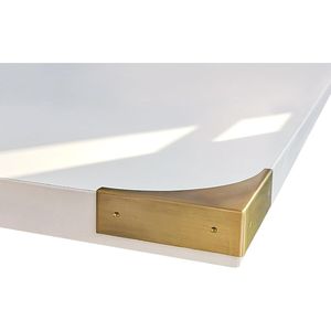 4 Pezzi Protezioni Angolari Decorative in Lega di Zinco Anticato per Mobili, Paraspigoli di Sicurezza per Armadi e Caminetti - Product Image 5