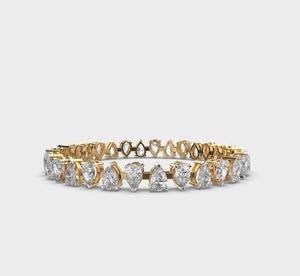 Luxury Women’s Diamond Tennis <b>Bracelet</b> with Brilliant Round Diamonds Cut Ladies Diamond <b>Bracelet</b> for Party Wear - Product Image 3