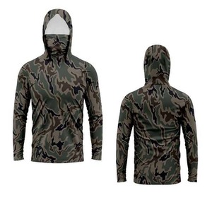 Vêtements de pêche unisexes 2026 de haute qualité, respirants, imperméables, UPF 50, séchage rapide, 100% coton, sublimation, manches longues - Product Image 5