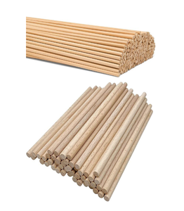 Varillas de Madera Maciza de Alta Calidad, Directo de Fábrica, OEM, Tamaño Personalizado para Piezas de Muebles, Pedido al por Mayor, Acabado Liso - Product Image 1