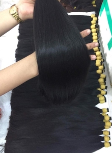 ผมต่อเวียดนามแท้ 100% ขายดี แบบ Super Double Drawn น้ำหนัก 100 กรัมต่อช่อ ยาว 55 ซม. สำหรับผู้หญิง - Product Image 4