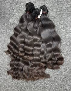 Meilleure Vente : Extensions de Cheveux Humains Remy 20 Pouces, Double Trame Faite à la Machine, Cheveux Birmans Bouclés, Ondulation Naturelle, Cheveux Bruts Cambodgiens - Product Image 2