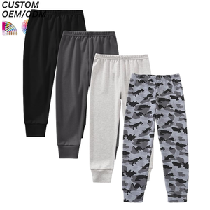Pantalon large décontracté coréen pour garçons, 100 % coton, respirant, séchage rapide, écologique, longueur intégrale - Product Image 4