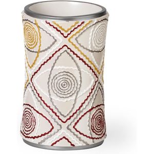 Ensemble d'accessoires de salle de bain élégant 4 pièces Sedona pour la maison, comprenant un distributeur de savon pour la douche, un gobelet, un porte-brosse à dents et un porte-dentifrice - Product Image 3