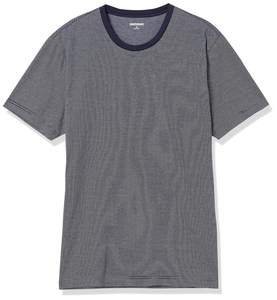 Camiseta de manga corta para hombre, color verde oliva, cuello redondo, corte regular, informal, de color sólido, de algodón jersey, transpirable y tejida. - Product Image 6