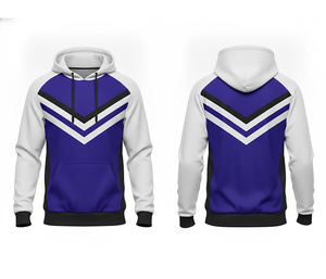 Vente en gros de sweats à capuche athlétiques entièrement sublimés – Sweats à capuche personnalisés pour équipes, hommes, femmes, jeunes, veste à capuche d'entraînement, vêtements de sport - Product Image 2