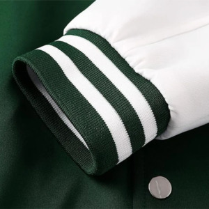 Vestes de baseball décontractées pour hommes, style universitaire, avec logo personnalisé, col montant, pour l'hiver - Product Image 6