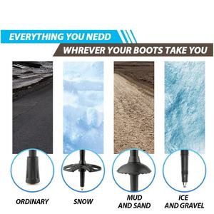 Bastones de Trekking Ultraligeros de Fibra de Carbono, Telescópicos de 3 Secciones, para Correr, Senderismo, Camping y Caminatas al Aire Libre - Product Image 5