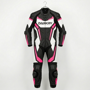 Custom Motorcycle Racing Suit OEM Cowhide Leather Perforated Track Day Apparel Carbon Protection <b>Knee</b> Sliders - Product Image 1