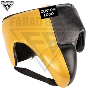 Protector Inguinal de Piel Sintética PU de Primera Calidad en Color Amarillo y Negro, Nuevo, Cómodo y Personalizado para Hombres, Ropa de Boxeo - Product Image 2
