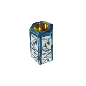 Quemador de Incienso de Nácar Único al Mejor Precio, Tapa Magnética, Fragancia de Sándalo, Relajante, Incrustaciones de Hueso Religiosas, Mubkhar Bakhoor - Product Image 1