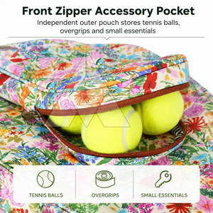 Housse de raquette de tennis en gros, personnalisée, légère - Product Image 4
