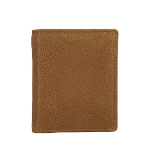 Custom Crazy Horse <b>Bifold</b> Leather Wallets Men's Mini <b>Purse</b> Women's Wallet RFID Card Holder Carteras Wholesale Products Best Cost - Product Image 1
