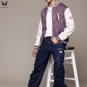 เสื้อแจ็คเก็ตวาร์ซิตี้ผู้ชาย ดีไซน์ใหม่ ขายดี คุณภาพเยี่ยม ผลิตในปากีสถาน ราคาสมเหตุสมผล ระบายอากาศได้ดี สไตล์โดดเด่น - Product Image 4