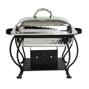 Catering Service Equipment Food Warmer Antique Chafing <b>Dish</b> at Wholesale Price Top Quality Hot Food <b>Server</b> <b>Buffet</b> Chafing <b>Dish</b> - Product Image 5