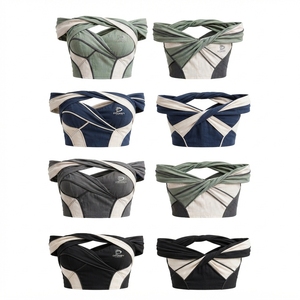 Women's Quick Dry Color Blocking Streetwear Tank <b>Tops</b> for Yoga & Gym-Breathable Polyester/Spandex Fabric - Product Image 5