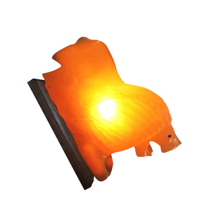 Lámpara de Cristal de Sal del Himalaya con Forma de Animal, Diseño Personalizado, Decoración para el Hogar, Precio de Fábrica y Servicio de Producción Rápida - Product Image 3