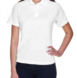 Camisas de Solapa con Estampado Bordado Personalizado, Camiseta Polo para Mujer 100% Algodón Poliéster Estampada - Product Image 3