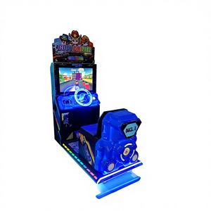 Coin Operated Arcade <b>Game</b> <b>Machine</b> Video <b>Game</b> Car Racing Cool Driver 22" Simulator Indoor Entertainment Amusement <b>Machine</b> - Product Image 4