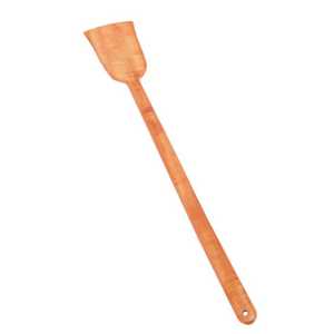 Espátula de madera de neem natural EcoCraft – Espátula de cocina antiadherente hecha a mano con mango largo para cocinas modernas - Product Image 1