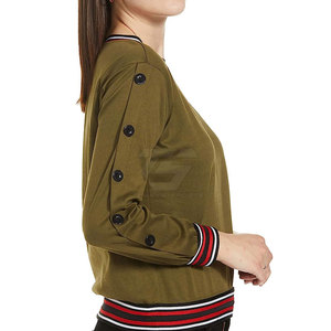 เสื้อสเวตเชิ้ตผู้หญิงสั่งทำราคาส่ง รุ่นล่าสุด สไตล์ลำลอง - Product Image 4