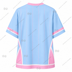 บริษัท จั๊ค แอนด์ จิล ออฟ อเมริกา อิงค์ ขายส่งสินค้าจากกรีซ เสื้อยืดโอเวอร์ไซส์สั่งทำพิเศษสำหรับผู้หญิง ปักลายเสื้อเจอร์ซีย์ชมรมนักเรียน - Product Image 3